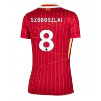 Dámy Fotbalový dres Liverpool Dominik Szoboszlai #8 2024-25 Domácí Krátký Rukáv